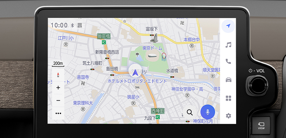 大画面「10.5インチディスプレイオーディオ(コネクティッドナビ対応)Plus」