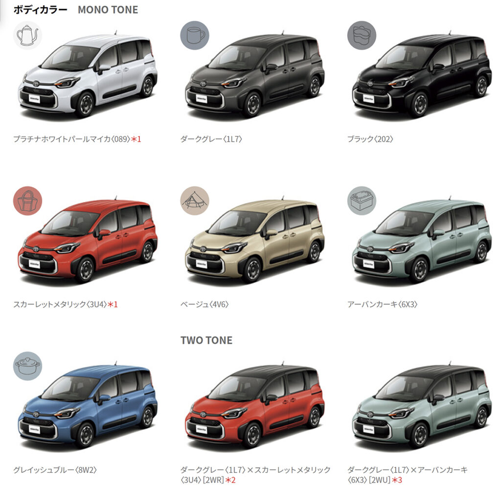 新型シエンタのポイント2:人気のメーカーオプションが標準装備に!