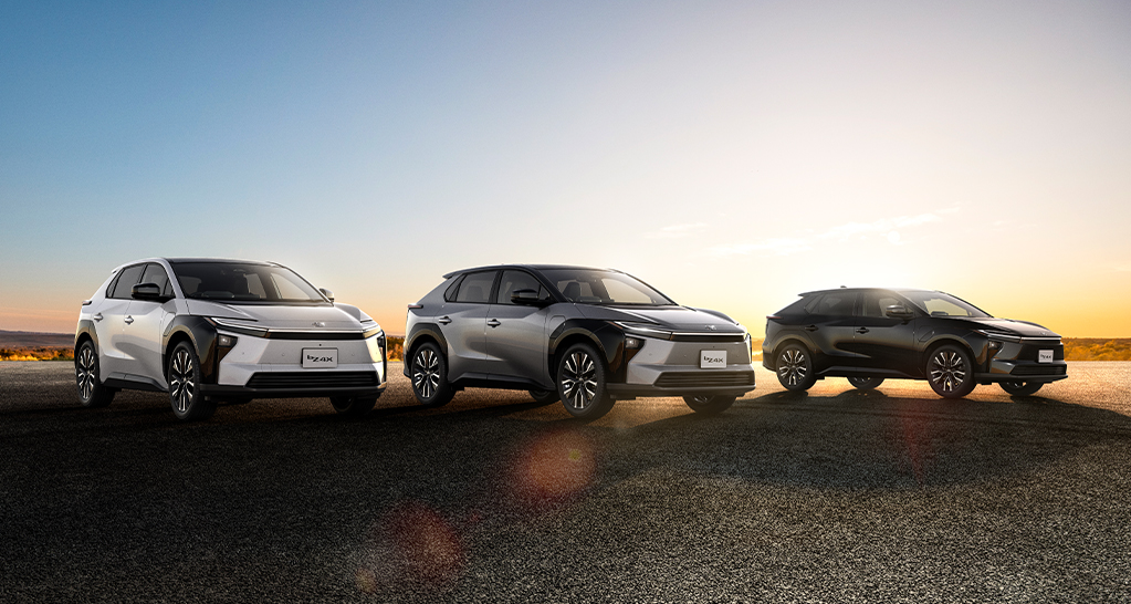 新しいbZ4Xは、御社のEV社用車デビューにも最適！