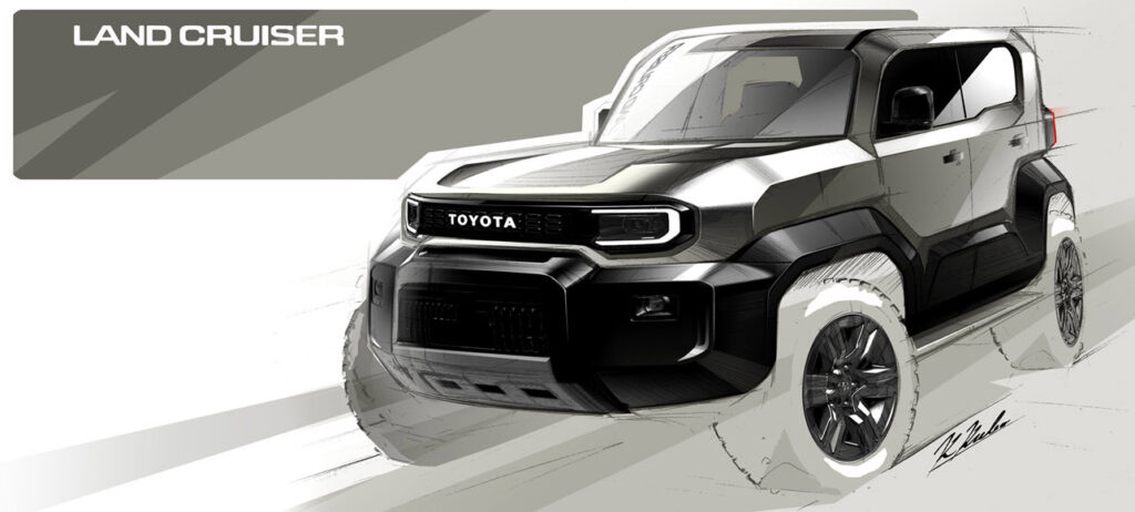 ランドクルーザー“FJ” デザインスケッチ